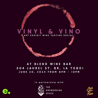 Advocate Events Vinyl Vino Art Exhibition Wine Tasting Social