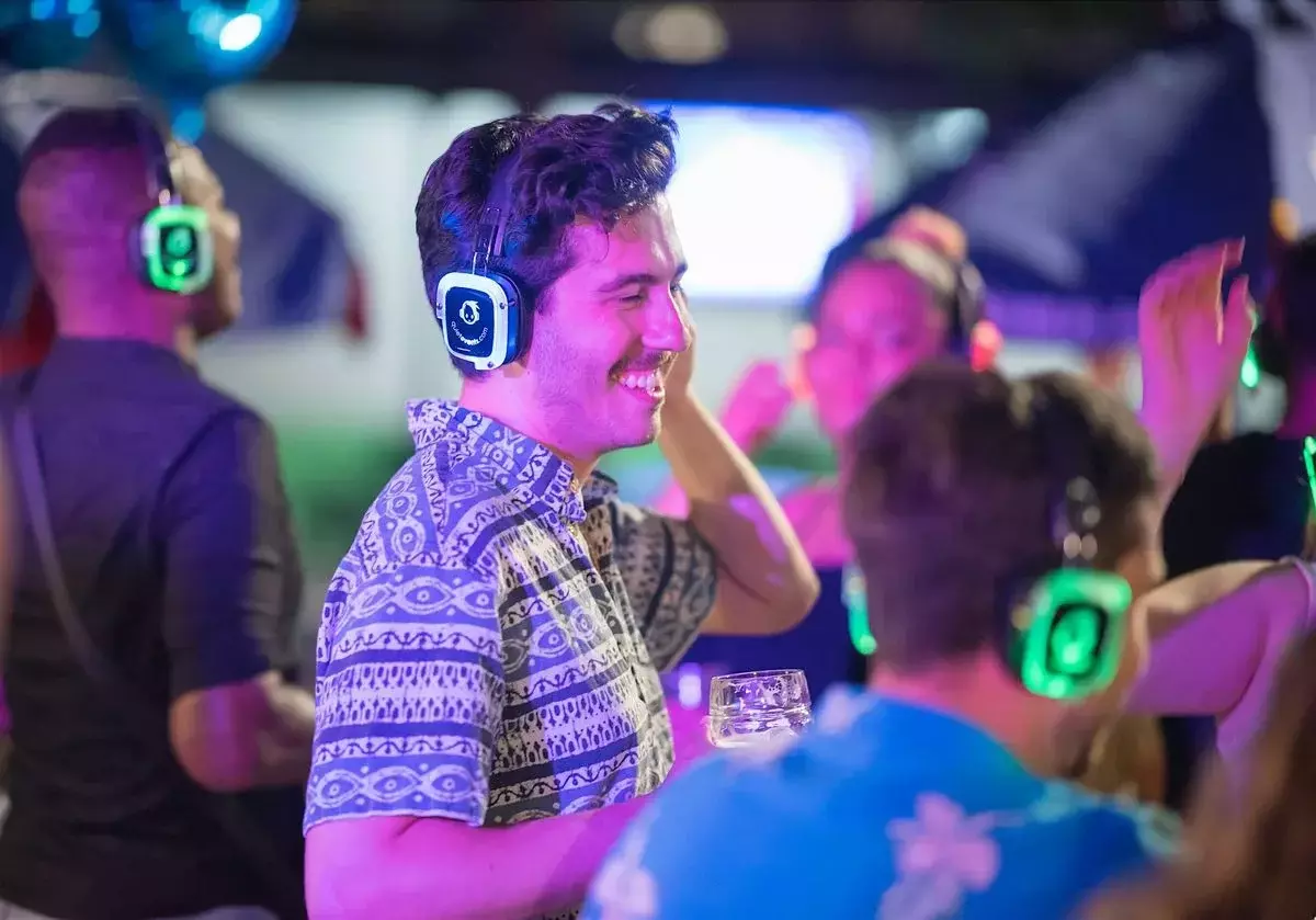 Silent Disco Dance Party @The Bohemian Beer Garden - Queens, NY I 3 DJs