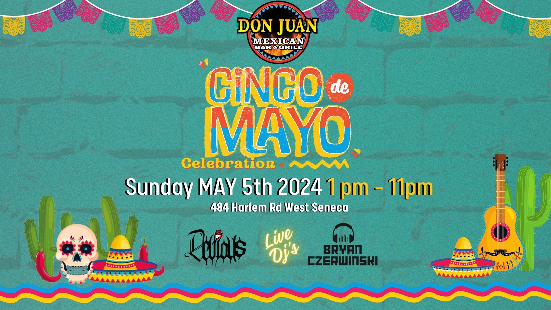 Cinco de Mayo Celebration at Don Juans!