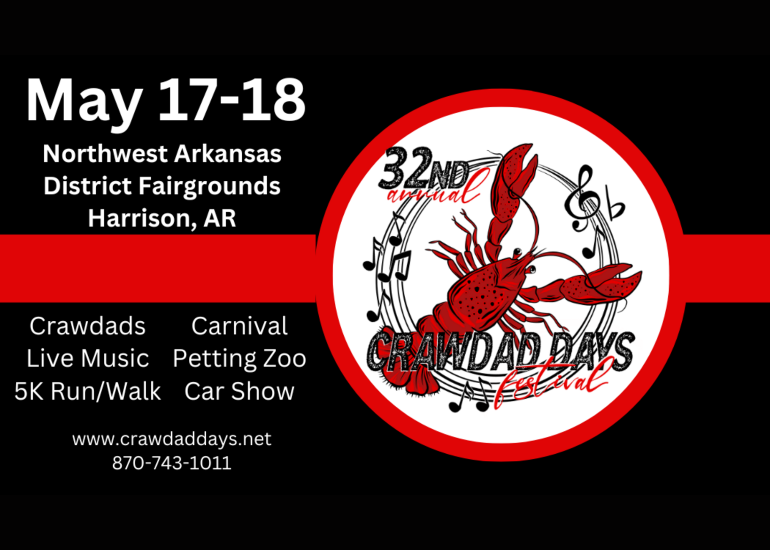 32nd Annual Crawdad Days