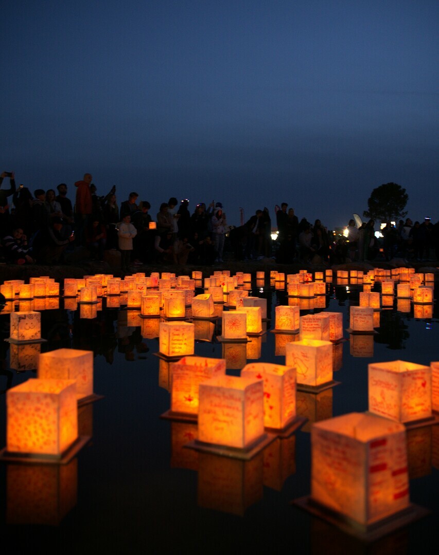 Denver, CO Water Lantern Festival