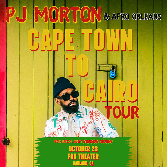 PJ Morton w/ special guest Kenyon Dixon (WIN TICKETS)