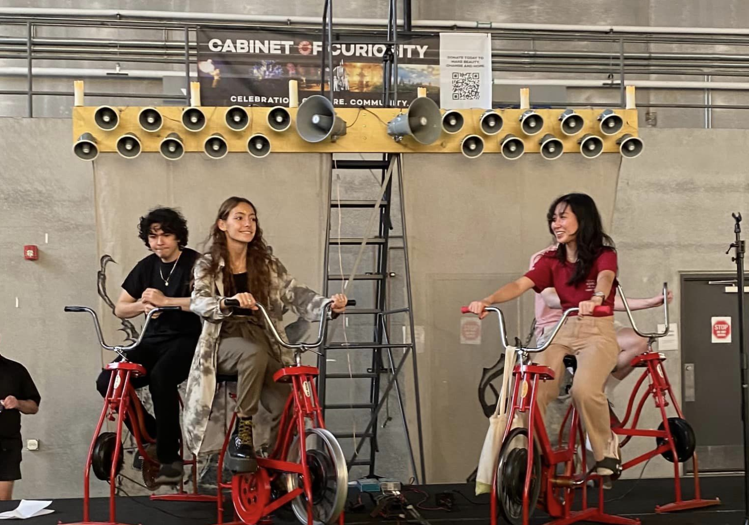 CABINET OF CURIOSITY ENTERS SECOND YEAR OF ITS OUTDOOR PEDAL POWER PLAYGROUND CELEBRATIONS