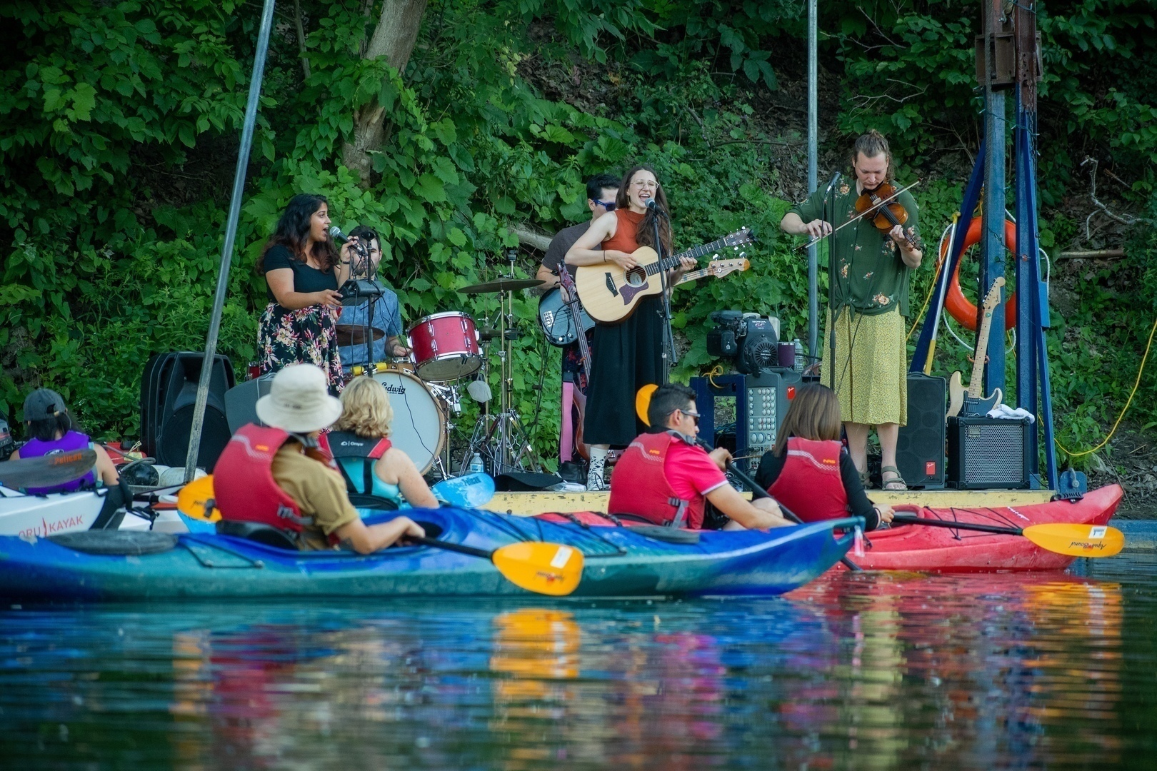Music on the River (ft. Wax Mannequin) - A Paddle-In Concert on September 20th!