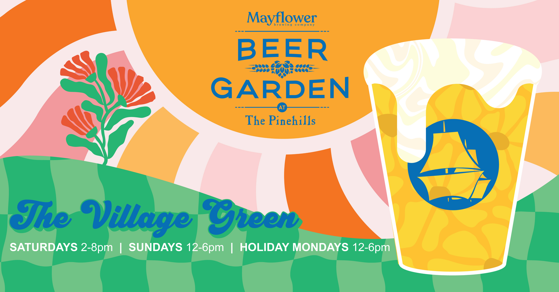 Mayflower Beer Garden at The Pinehills