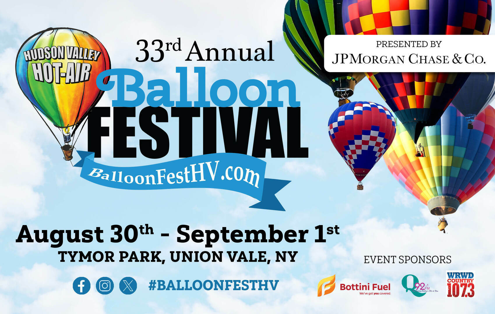 The 33rd Annual Hudson Valley Hot-Air Balloon Festival