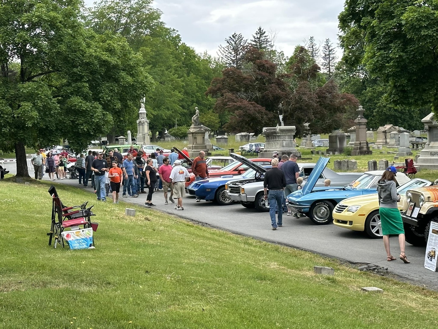 Classic Car Show and Crypt Tours at Historic Albany Rural Cemetery