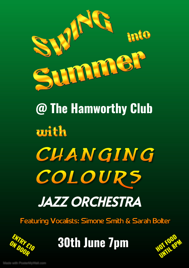 Swing into Summer with the Changing Colours Jazz Orchestra Wimborne