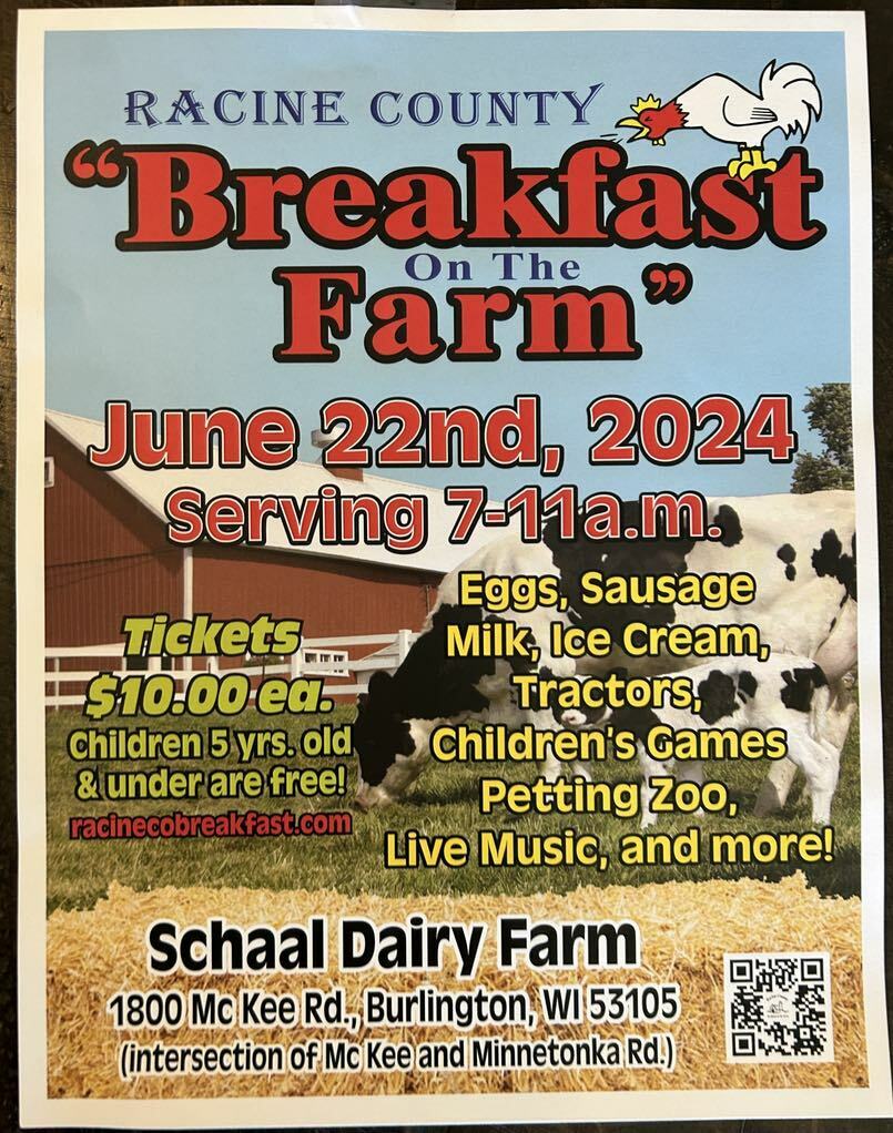 Racine County Breakfast on the Farm - Racine County Breakfast on the Farm