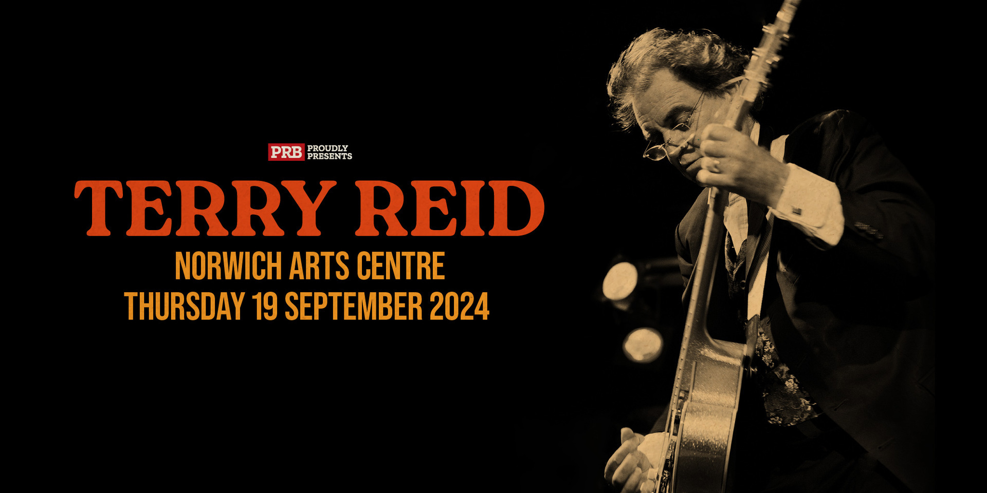 Terry Reid at Norwich Arts Centre - PRB Presents - Terry Reid at Norwich Arts Centre - PRB Presents