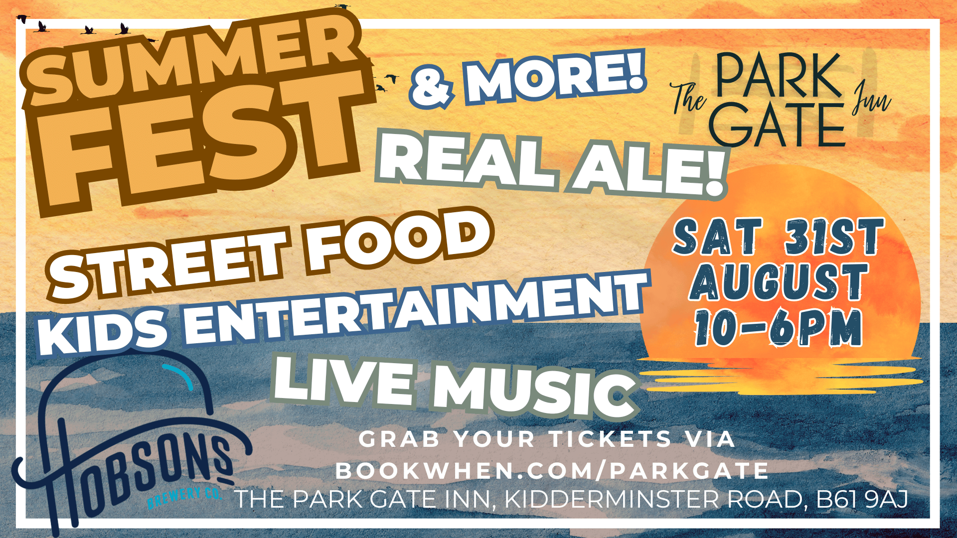 SUMMER FEST 2024 - BOOK NOW!