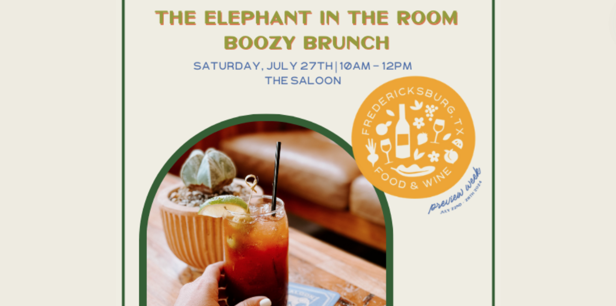 The Elephant in The Room Boozy Brunch