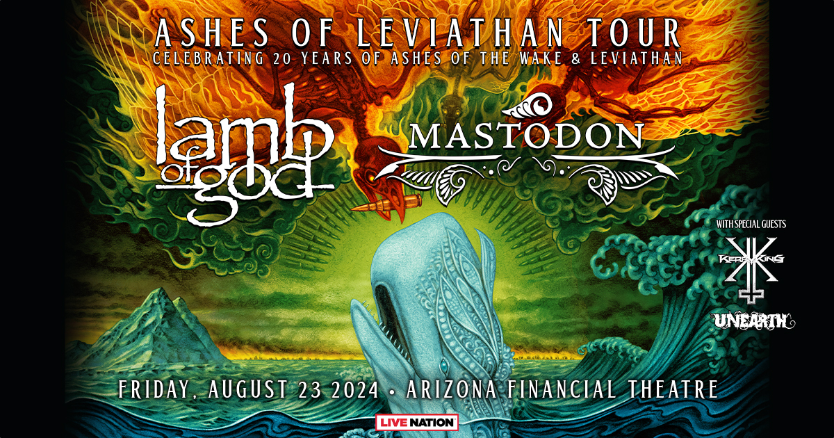 Lamb Of God & Mastodon: ASHES OF LEVIATHAN TOUR