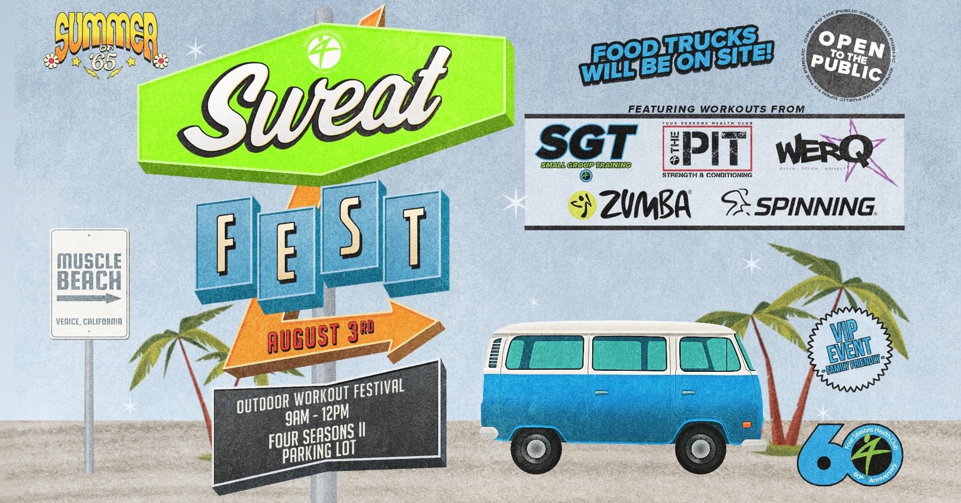 SWEATFEST: A Fitness Festival at Four Seasons Health Club
