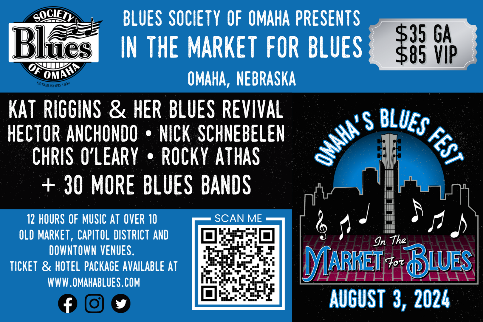 In The Market For Blues - Omaha's Blues Fest - In The Market For Blues - Omaha's Blues Fest