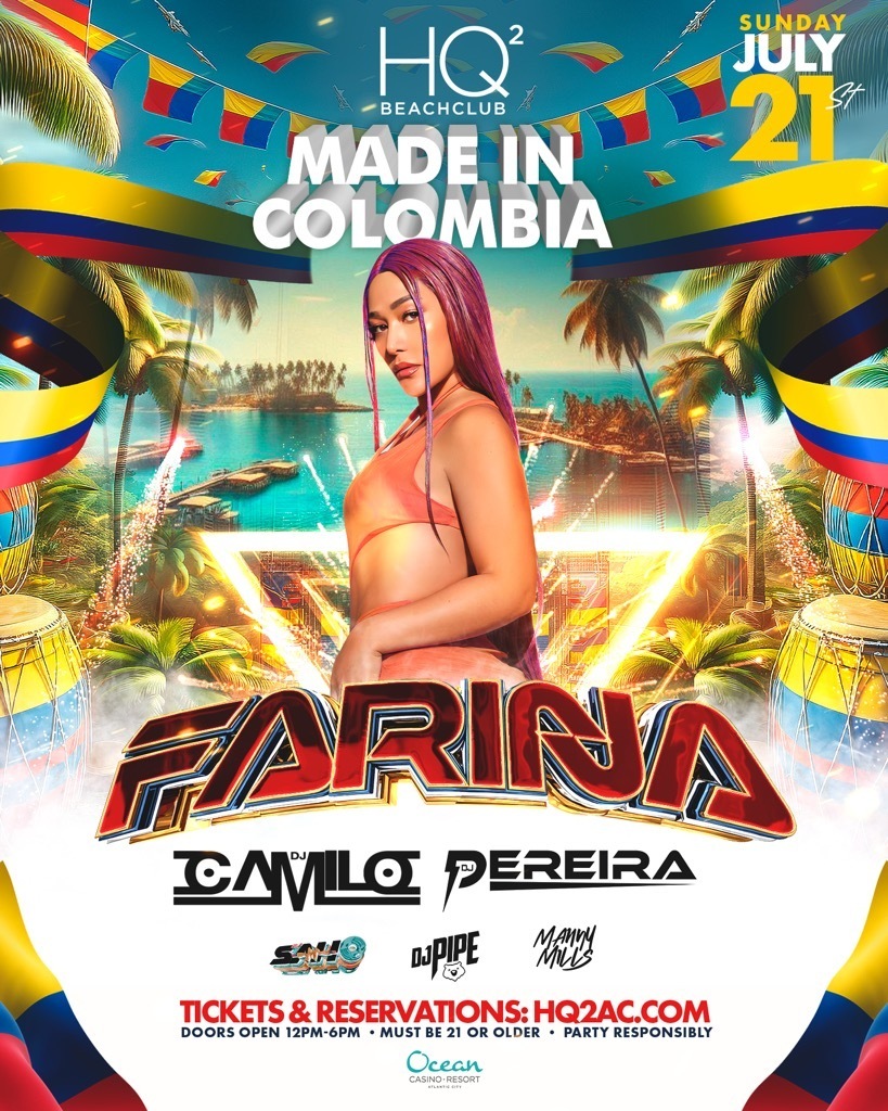 Made In Colombia @ HQ2 Beachclub - Made In Colombia @ HQ2 Beachclub