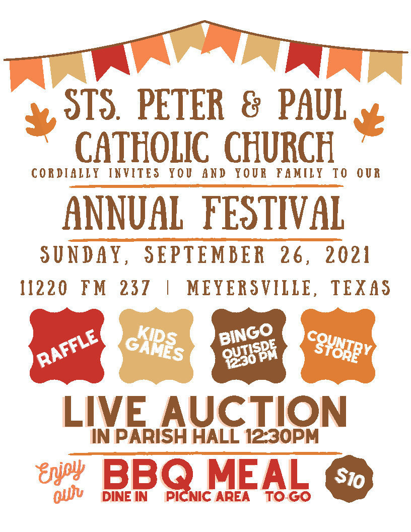 Sts. Peter & Paul Catholic Church Festival | Meyersville, VA | Festivals.com