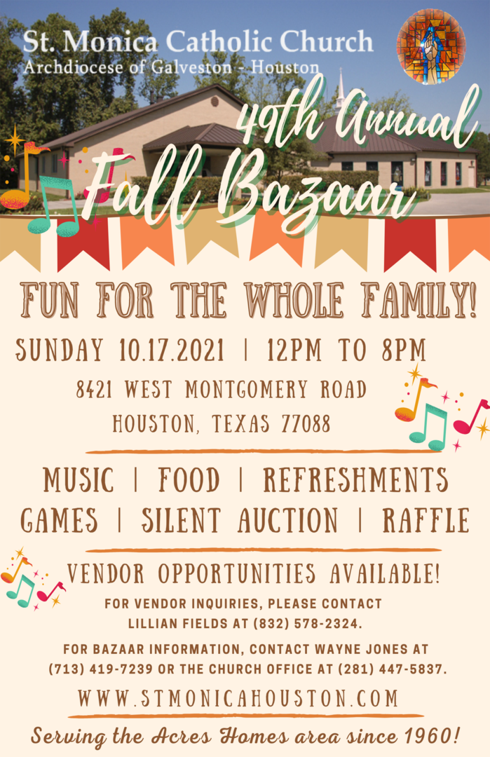 St. Monica Annual Fall Bazaar