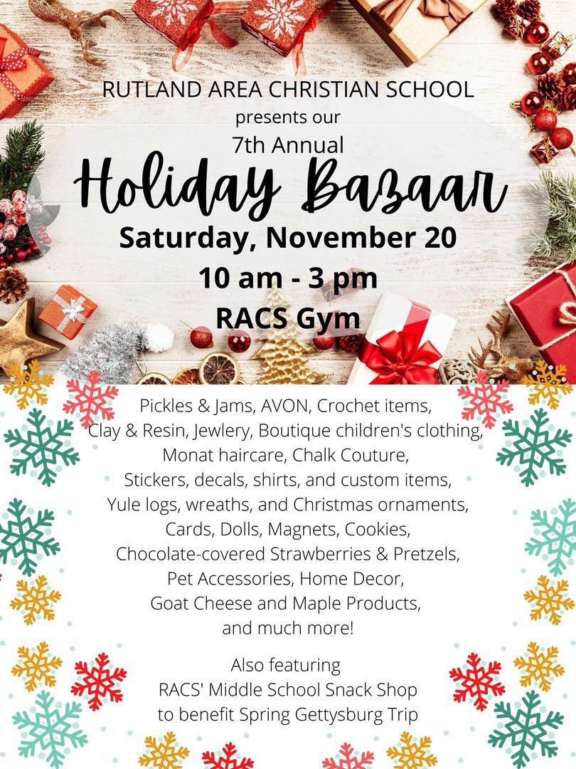 Christmas Bazaar 2022 Rutland Vermon Holiday Bazaar | Rutland, Vt | Festivals.com